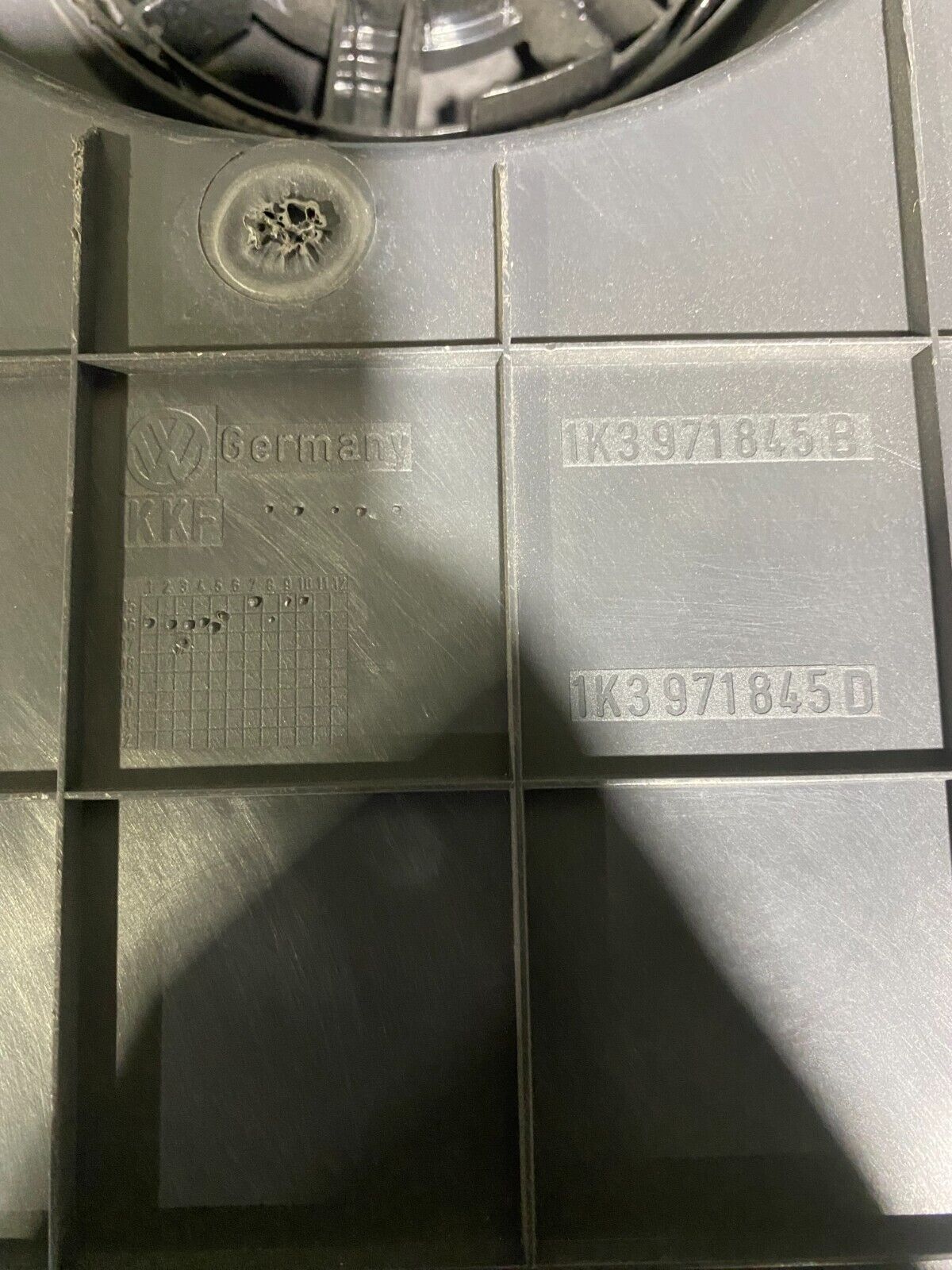 Volkswagen Door Speaker Cover 1K3971845B / 1K3971845D