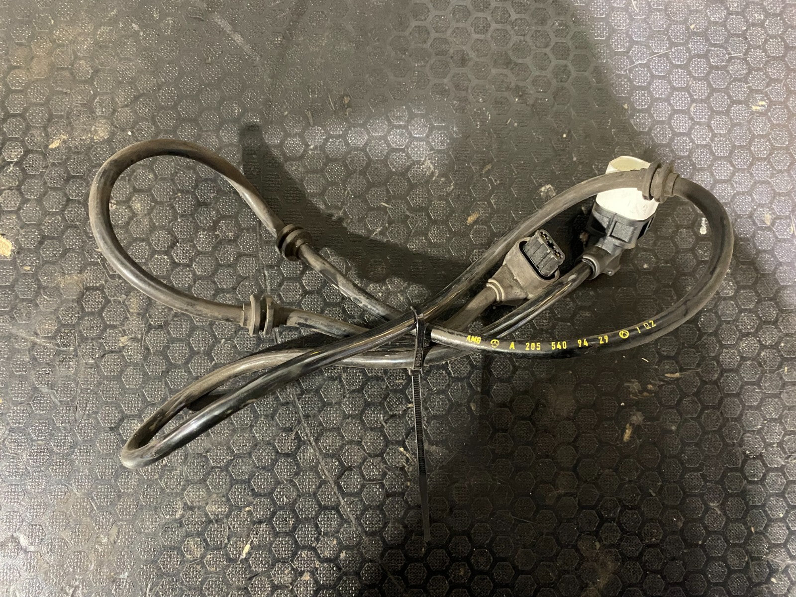 Mercedes-Benz C63s 2019-2021 Rear Left Electric Park Brake Cable A2055409429