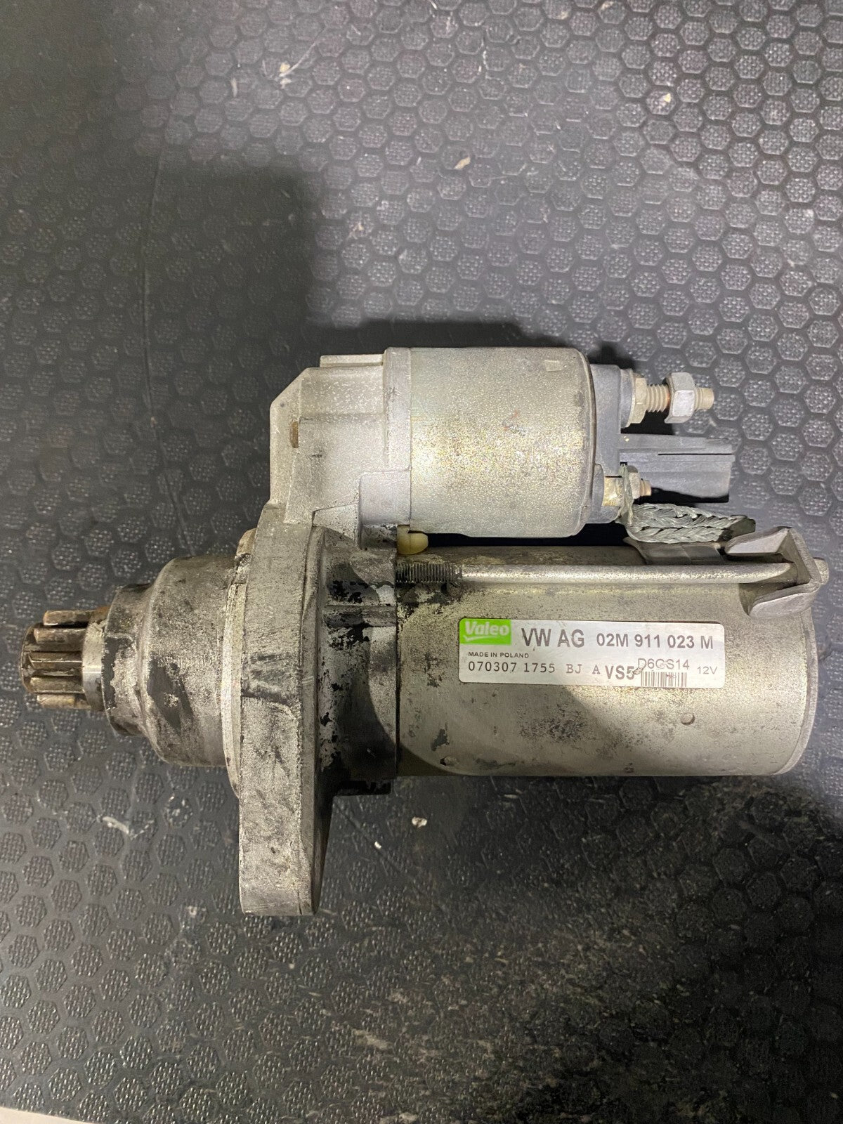 Volkswagen Golf Starter Motor 02M911023M