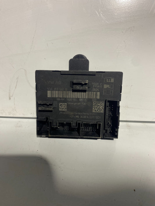 VWAG Front Left Passenger Door Control Module Unit 5Q0959592B