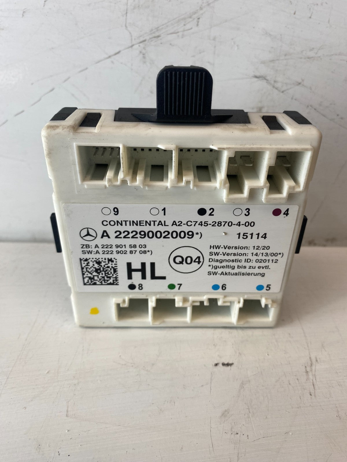 Mercedes-Benz C CLASS / S CLASS Door Control Unit Module A2229002009