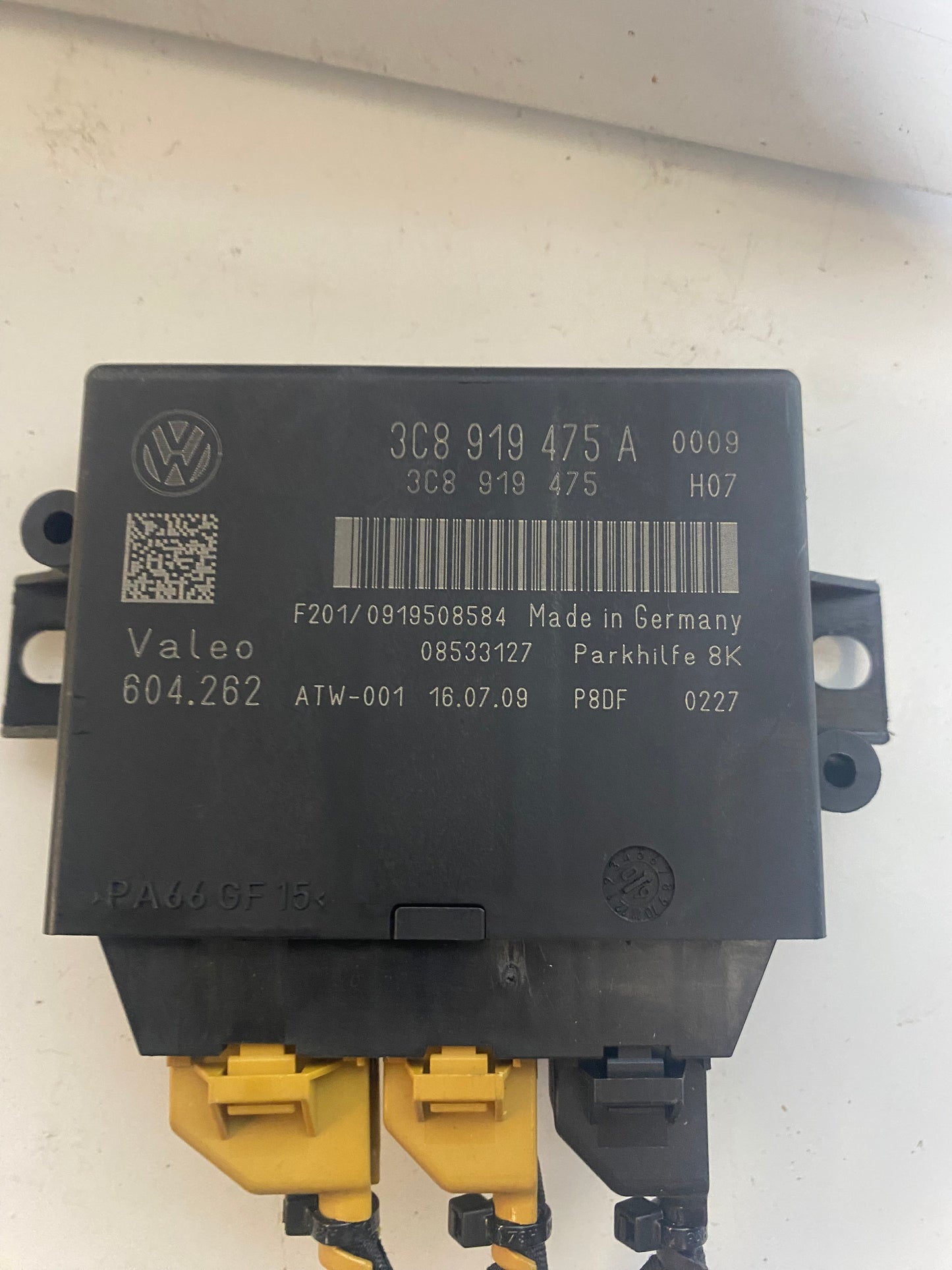 VWAG Parking Aid Control Unit 3C8919475A